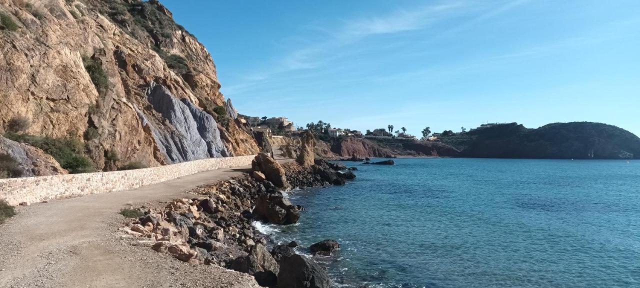 Villa Sunrise Den, A Pie De Playa, Vista Al Mar Y Piscina El Puerto de Mazarrón Exterior foto